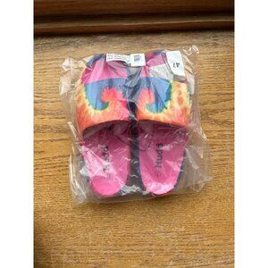 NEW Mudd Pillow Slide Tie-dye Sandals Y2K Vacation Outdoor Chic Sz 7 Slideon